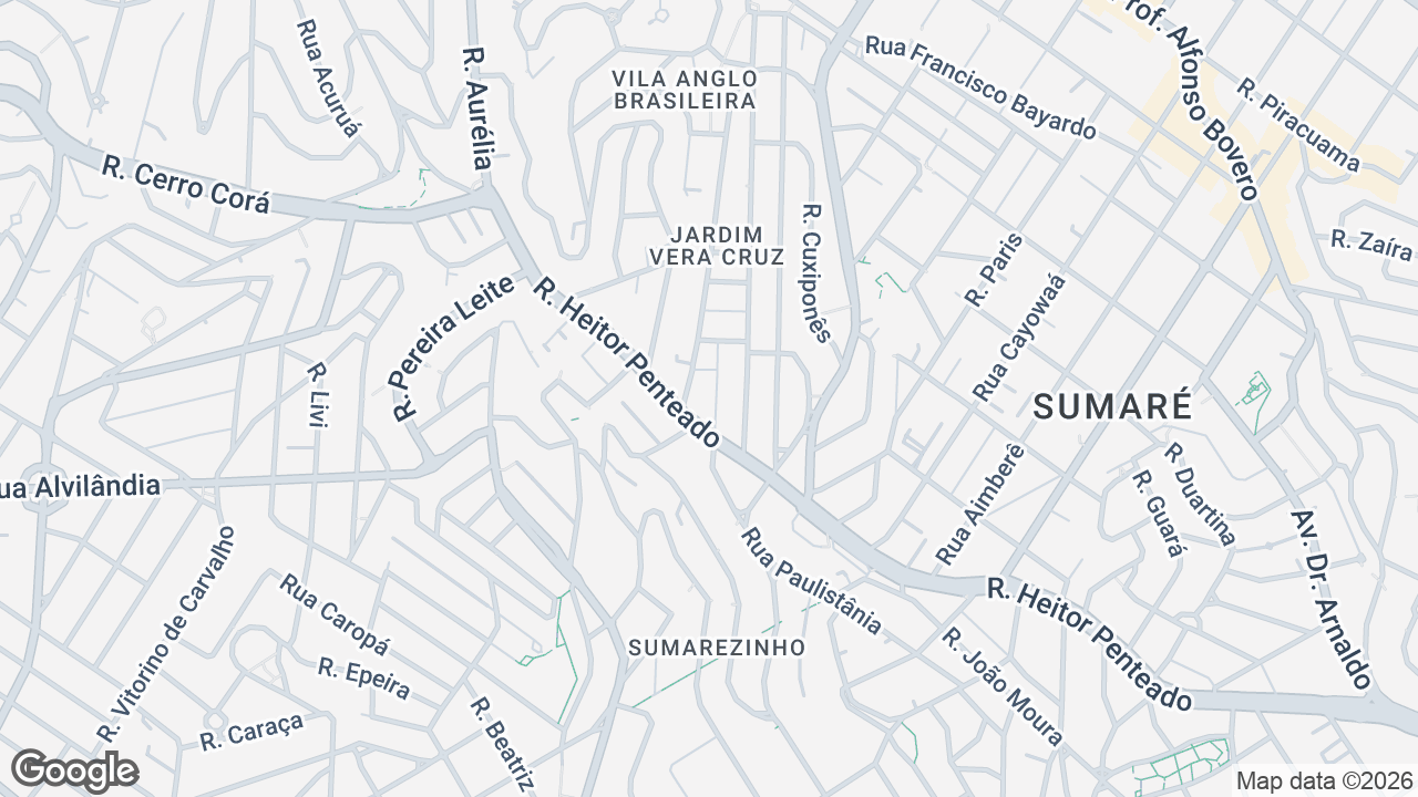 Localização aproximada — Rua Rodrigo Lobato, 110, Vila Madalena, São Paulo